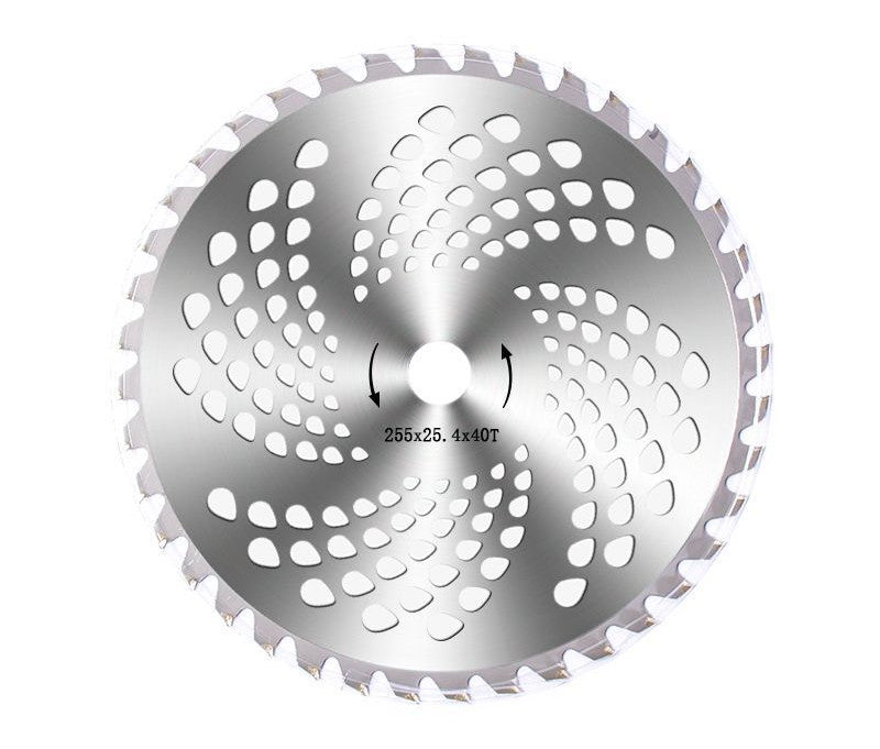 Lawn Mower Blade Straight Blade Alloy Head Circular Saw Blade 40 Teeth 60 Teeth 80 Teeth Garden Accessories General