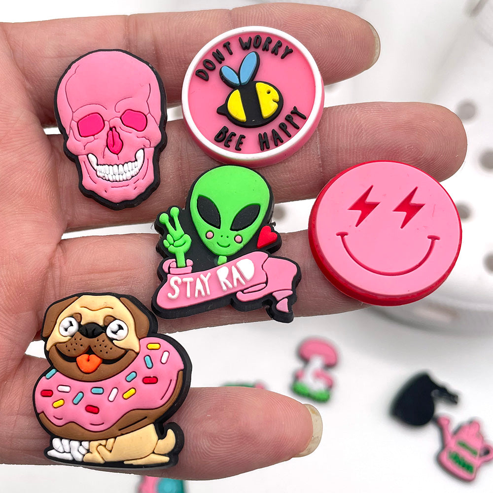 Soft Cartoon Detachable Garden Shoes Accessories Jewelry